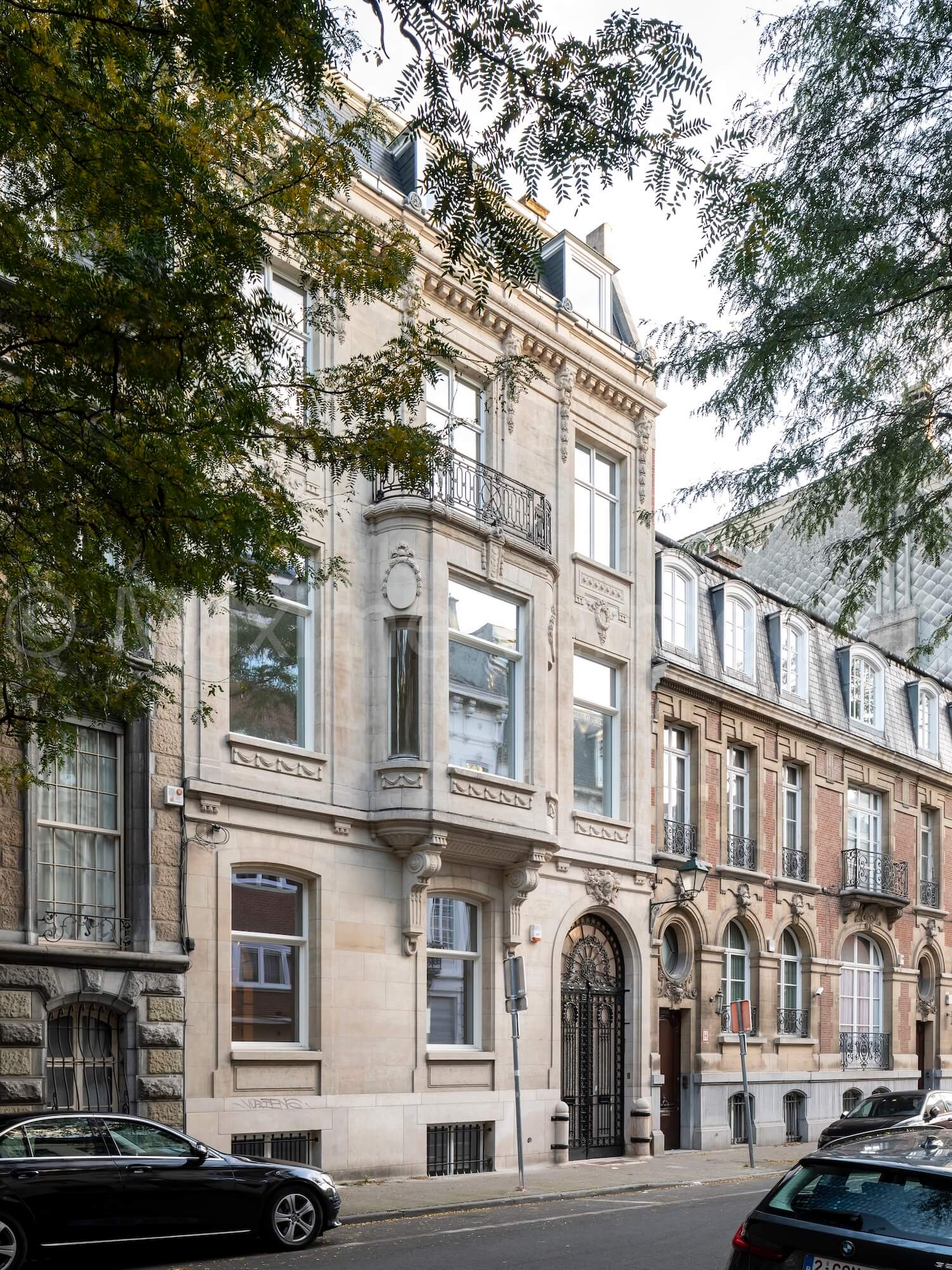 Bruxelles — rénovation d’un immeuble Rue Blanche